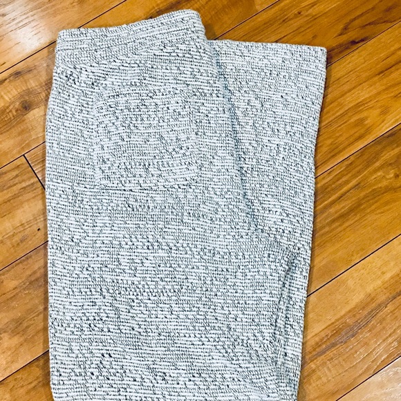 Lou & Grey athleisure lounge pants sweatpants grey gray white marled style large - Picture 13 of 16